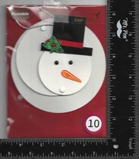 (  2   ) -  $0 shipping   1  embellished Christmas  Card