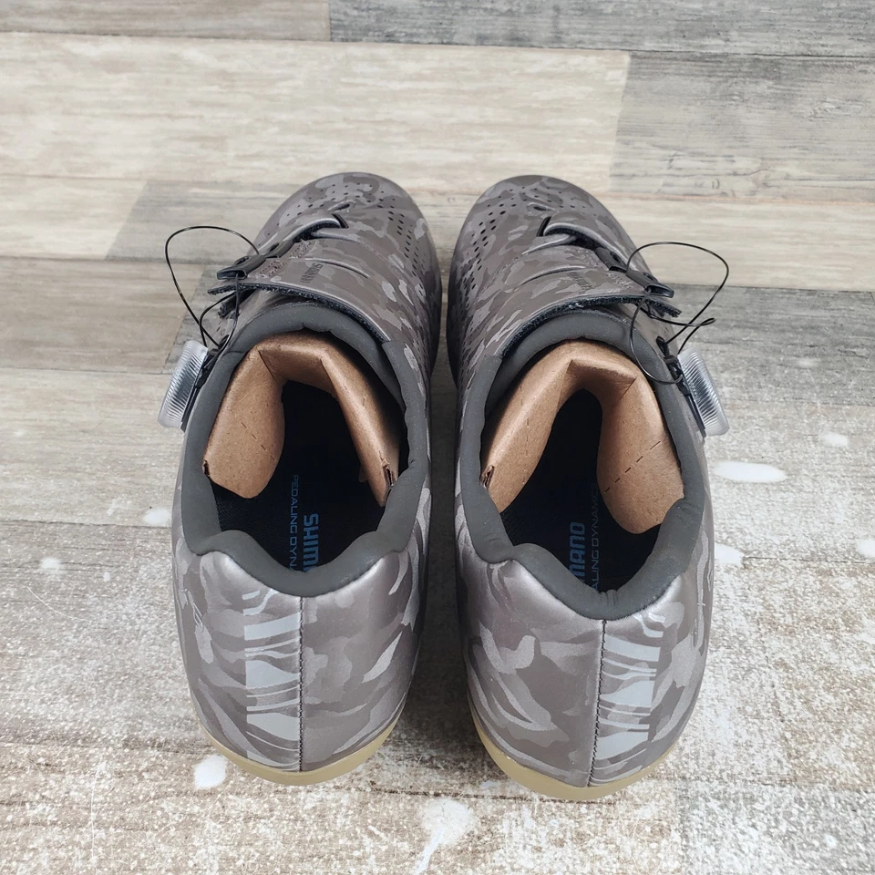 禧玛诺 RX6 Dynalast 女式自行车鞋 8.5 码 - 9 码砂表盘系统低帮 — 第 3/4 张图片