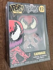 NEW! Funko POP! Pin Marvel Venom - Carnage Enamel Pin #17 with Removable Stand