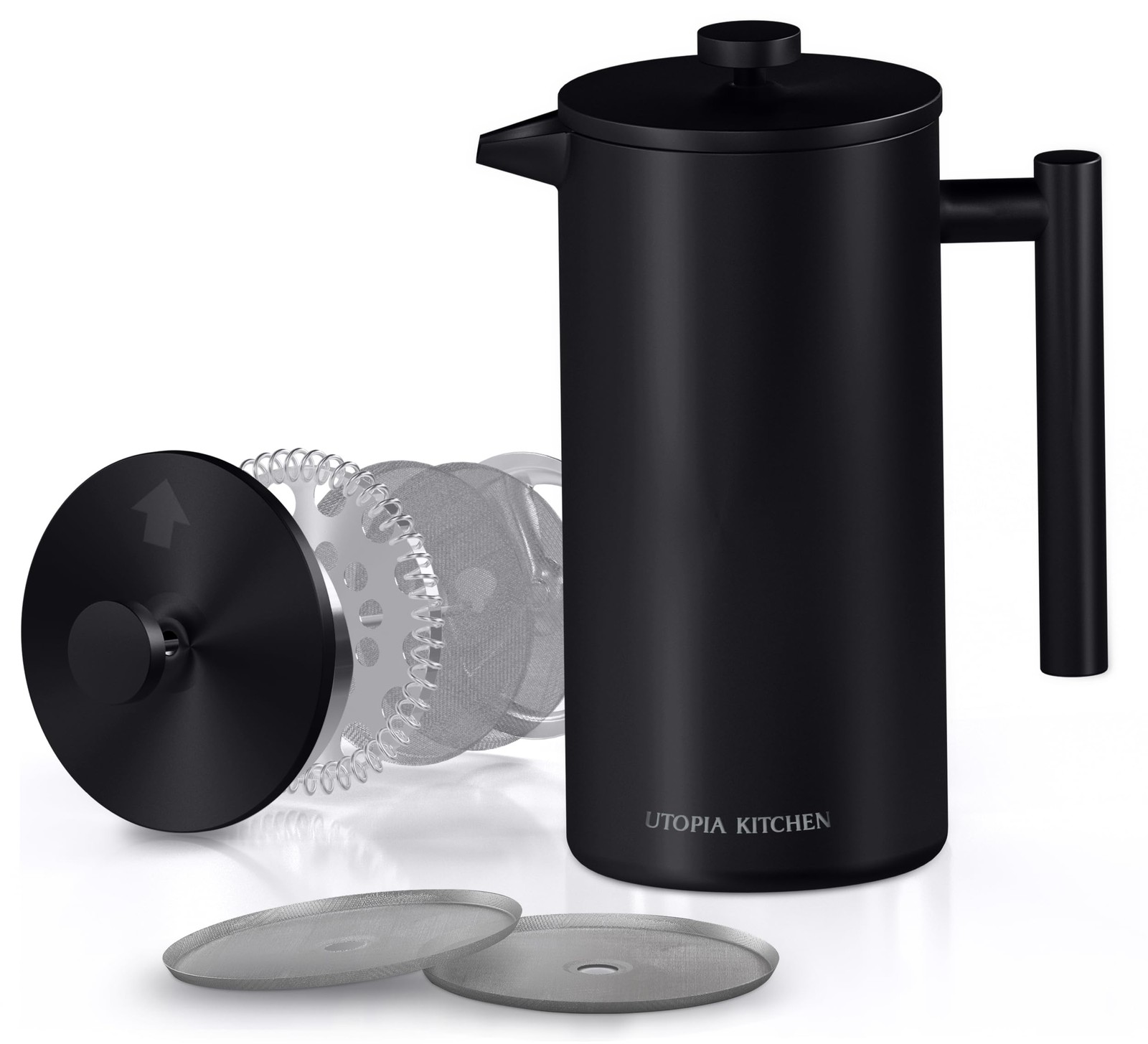 Coffee 12 Ounce, Black