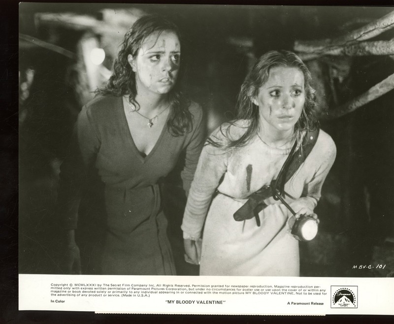 MY BLOODY VALENTINE Original 1981 8 x 10 Horror Movie Still vv