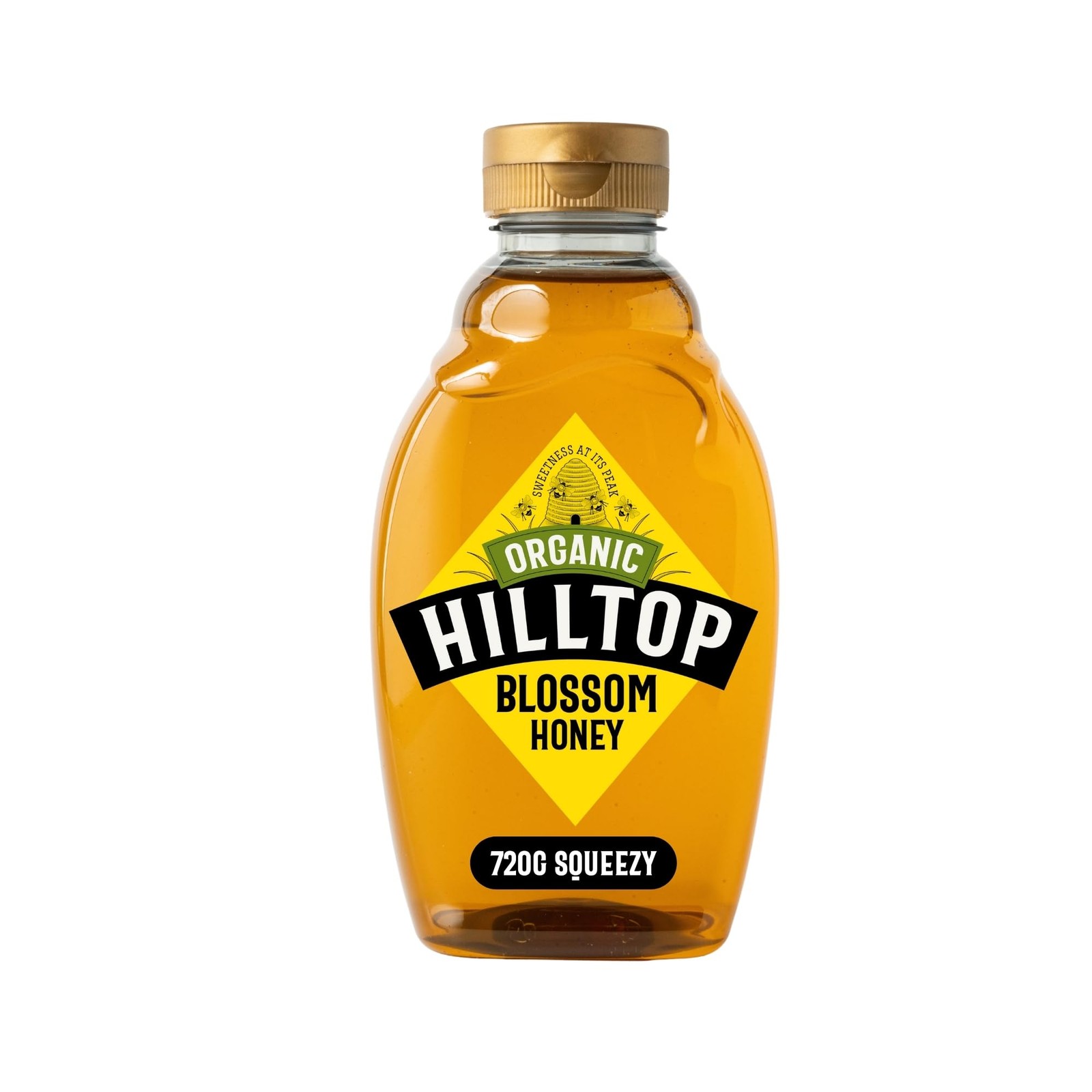 Hilltop Honey - Organic Blossom Honey - Squeezy Bottle - 720g - Image 2