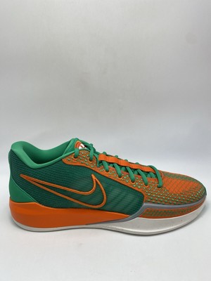 Nike By You Sabrina 1 Green Orange Sail (FJ4036 900) Women's Sz