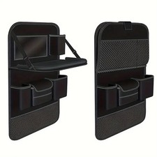 Auto Rücksitz Tisch Klapptisch fürs Auto kfz Rücksitz Organizer Klappbar Tablett