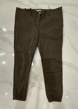 Veronica Beard Army Green Casual Pants Size 12