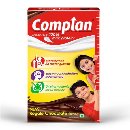 Complan Royale Chocolate Nutrition Drink 1kg | Protein & 34 Nutrients for Kids