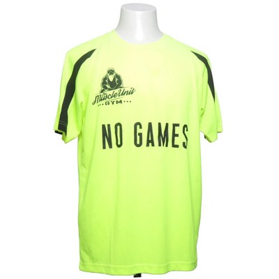 Norty, Fußball Trikot, Größe: L, Gelb, Polyester, Print, Herren #Xoq
