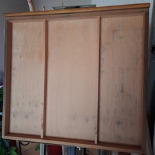 1 Heidelberger Druckersetzkasten Original 61×66cm.Privat