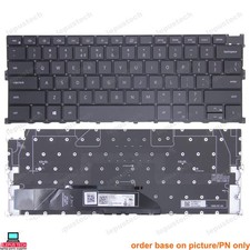 Dell XPS 13 9300 9301 9310 2020 P117G black backlit US keyboard original