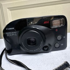 Vintage Canon Sure Shot Zoom S Point Shoot, 35mm Film Camera, SAF Auto Focus
