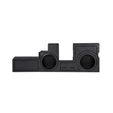 Dual 10in Ported Sub Enclosure - For 00-16 Ford F-250/350, Behind Seat