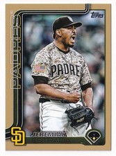 2025 Topps Update - #US263 Gold 637/2025 - Jeremiah Estrada