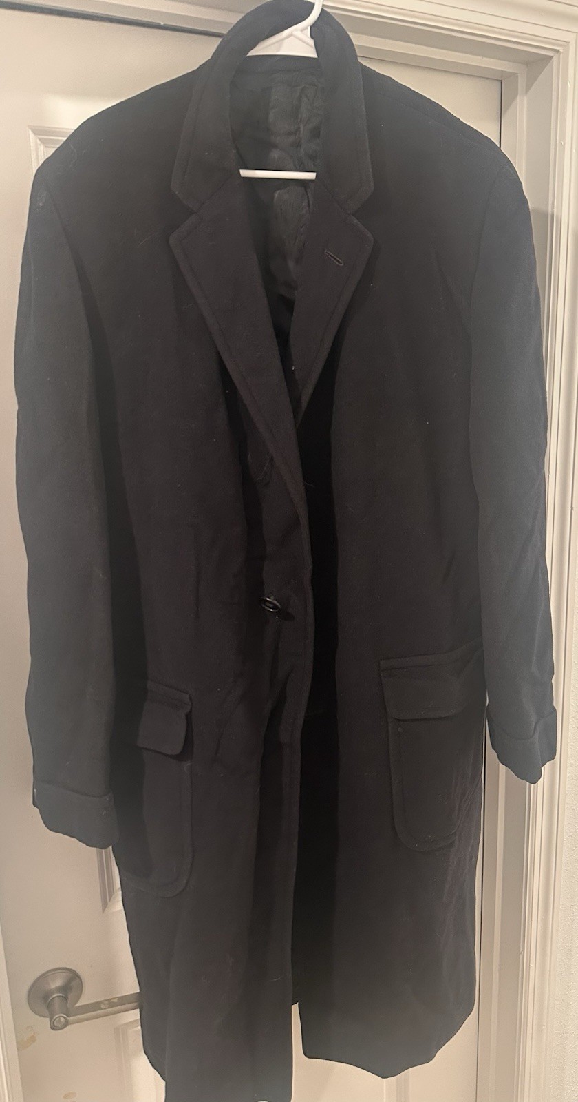 Vintage Filene & Sons 100% Cashmere Trench Coat In Good Shape For 100 Years Old
