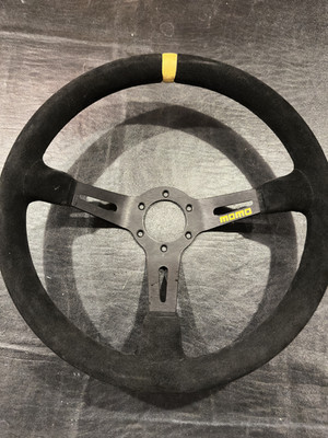 MOMO Steering Wheel Mod 08 Black Suede 350mm R1908/35S