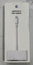 NEW Apple Lightning to VGA Adapter MD825ZM/A - SEALED BOX