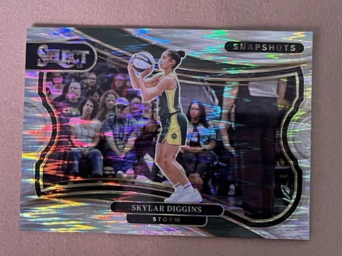 2025 Panini Select WNBA Skylar Diggins Snapshots #8 Flash Prizm Seattle Storm