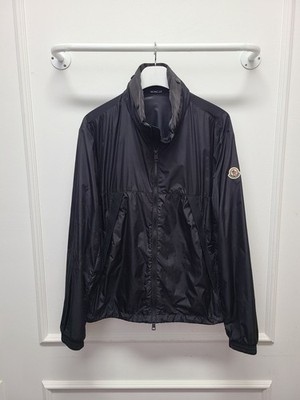 Moncler Black Haige Wappen Logo Hoodie Windbreaker 95994353