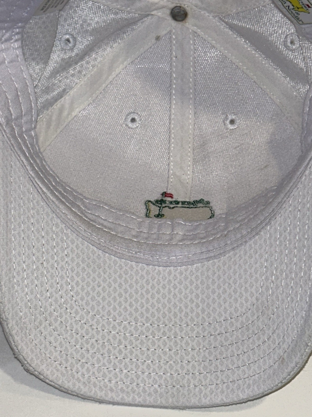US MASTERS HAT CAP ADJUSTABLE STRAPBACK WHITE AME… - image 7