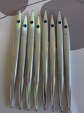 UROCO Metal Jig Set 250g/300g Long 8pcs Fishing Tackle, Near Mint