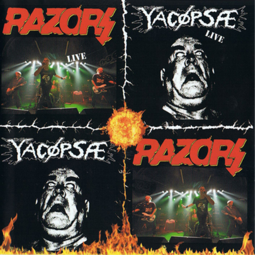 Razors/Yacøpsæ Live (CD) EP