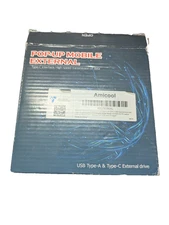 AMICOOL POP-UP Portable MOBILE EXTERNAL ODD & HDD Device  TYPE-C INTERFACE BT686