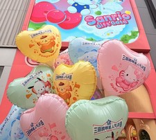 Sanrio Character Ranking Voting Balloons Hello Kitty My Melody Kuromi 8 PACKS