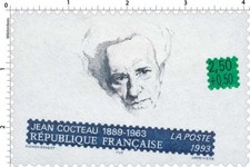 Timbre de 1993 - Jean Cocteau 1889-1963 - N° 2801  Neuf