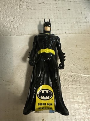 Vintage 1991Tops DC Batman Action Figure Gum Container With Packaging Sealed