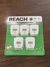 NEW Reach Mint Waxed Dental Floss Costco Bulk...