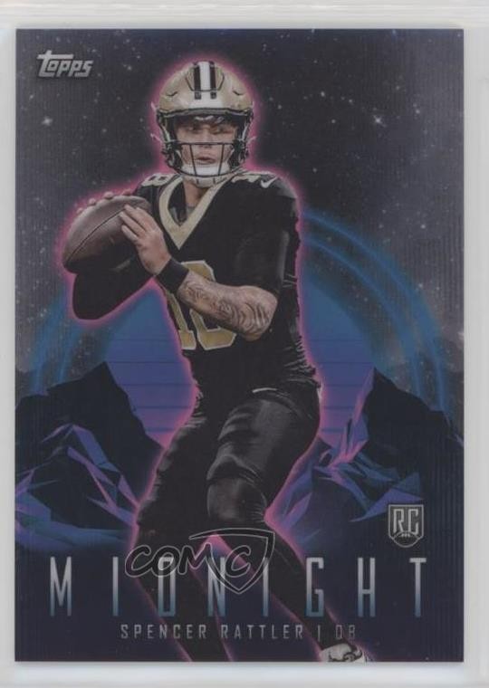 2024 Topps Midnight Spencer Rattler #67 Rookie RC 1nb5