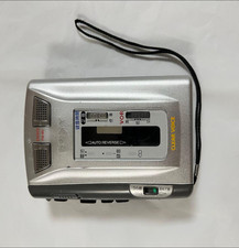 Raro registratore a cassette stereo vintage Sony TCS 60 portatile nuovo vecch...