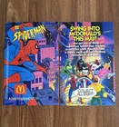1995 Spider-Man McDonald’s Happy Meal Toys Print Ad Promo Art Marvel Action Figs