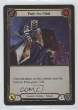 2020 Flesh and Blood - Arcane Rising Foil Push the Point #ARC189