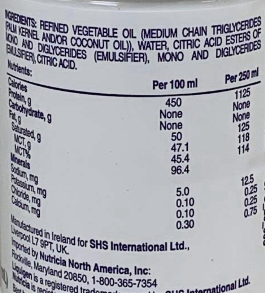 Liquigen Emulsified MCT Oil