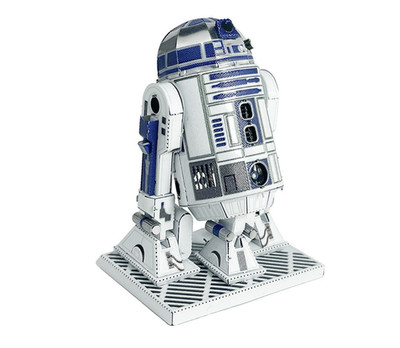Star Wars R2-D2 Roboter Metall Modellbausatz - 3D Laser-Cut Puzzle | DIY Basteln Geschenk 