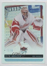 2014-15 Fleer Ultra Platinum Medallion 73/99 Petr Mrazek #59 f7z