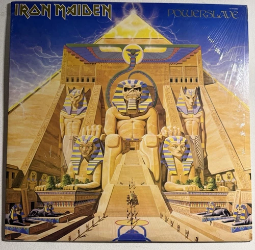 IRON MAIDEN-Powerslave-Vinyl LP-1984-Capital Records