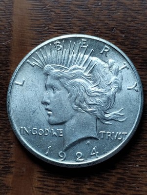 1924 S Peace Silver Dollar BU | eBay