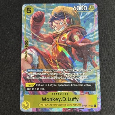Monkey.D.Luffy OP07-109 Full Art - One Piece Illustration Box Vol