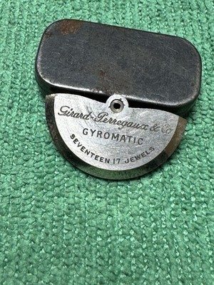 Girard Perreguax Gyromatic Automatic Watch Rotor 17 Jewels