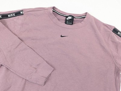 Vintage Nike Sweatshirt Size LG Center Swoosh Crewneck Pullover Sweater Y2K