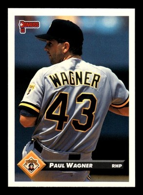 1993 Donruss  Paul Wagner #334 Pittsburgh Pirates