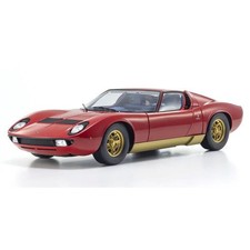 Kyosho 1/12 Lamborghini Miura P 400 Red/Blue Interior Diecast Model Car