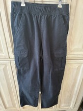 Boys Size 12 PLACE Adjustable Waist Navy Blue Khaki Pants