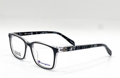 NEW CHAMPION 2MUCH C02 GREY/CRYSTAL AUTHENTIC EYEGLASSES 48-15