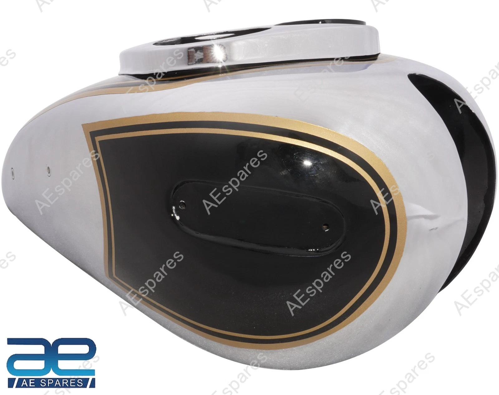 FOR ARIEL PRE WAR 350CC RED HUNTER CHROME AND BLACK PAINTED FUEL PETROL TANK view 6