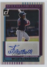 2025 Panini Donruss Signature Series Welbyn Francisca #SG-WFC Auto 1n5