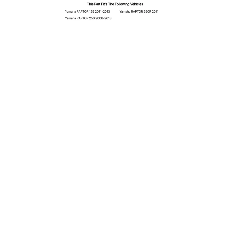 Tusk Comp Series Aluminum Front Bumper For YAMAHA RAPTOR 250 2008-2013 - Изображение 3 из 3