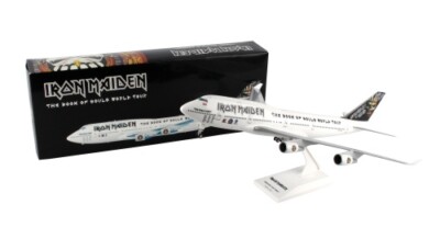 SkyMarks Boeing 747-400 Iron Maiden ''The book of Souls World Tour'' 1:200 Modellf