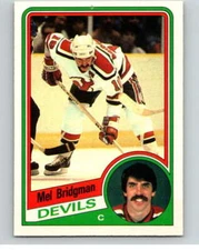 1984-85 O-Pee-Chee #109 Mel Bridgman  New Jersey Devils V64035